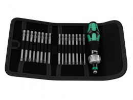 Wera 051040 Kraftform Kompakt 60 RA Ratchet Screwdriver With Interchangable Bit Supplied With Pouch​ £71.99